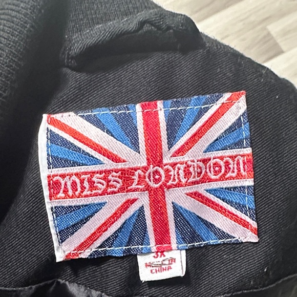 Miss London Women’s Black Bomber Jacket Size 3X - Picture 4 of 8